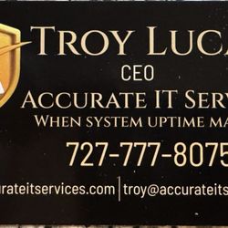 Accurate IT Services - Computer service company.  Home & Businesses