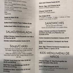 Menu April 2021 Menu April 2021