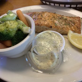 Texas Roadhouse - Salmon and veggies- great! - Steakhouses Near Me - Irving, Texas Texas Roadhouse - Salmon and veggies- great! - Steakhouses Near Me - Irving, Texas