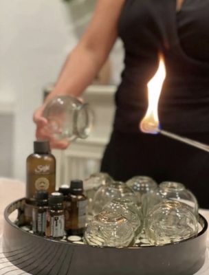 Acupuncture and Cupping - Cupping therapy is an ancient form of alternative medicine in which a therapist puts special cups on your skin for a few minutes to create suction. People get it for many purposes, including to help with pain, inflammation, blood flow, relaxation and well-being, and as a type of deep-tissue massage.
