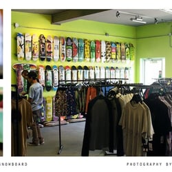 People Skate and Snowboard