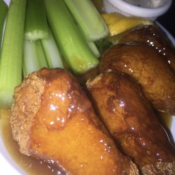 The Vegan Joint - Spicy chicken drum sticks - Vegetarian Near Me - Los Angeles, California The Vegan Joint - Spicy chicken drum sticks - Vegetarian Near Me - Los Angeles, California