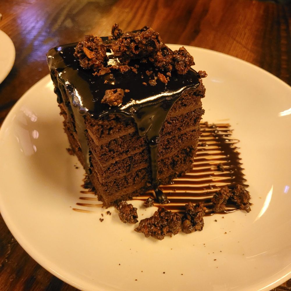 The Smith - Chocolate cake. Wasn't very sweet and was disappointing for me except the presentation was very nice. - New American Near Me - Chicago, Illinois The Smith - Chocolate cake. Wasn't very sweet and was disappointing for me except the presentation was very nice. - New American Near Me - Chicago, Illinois