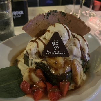 Poor Calvin's - Pandan pound cake - Asian Fusion Near Me - Atlanta, Georgia