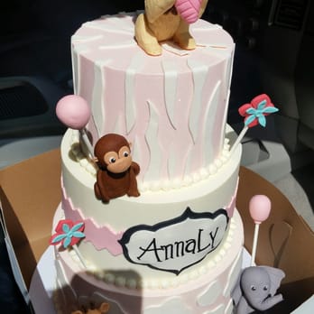 CAKE - Our jungle themed lion cake for our baby shower. The vanilla with berries was amazing! - Bakeries Near Me - San Diego, California CAKE - Our jungle themed lion cake for our baby shower. The vanilla with berries was amazing! - Bakeries Near Me - San Diego, California