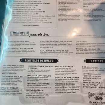 Guadalajara Mexican Grill - Menu - Mexican Near Me - Temecula, California