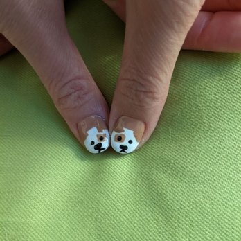 Eagle Nails - Nail design, $6 for two nails - Nail Salons Near Me - Arcadia, California