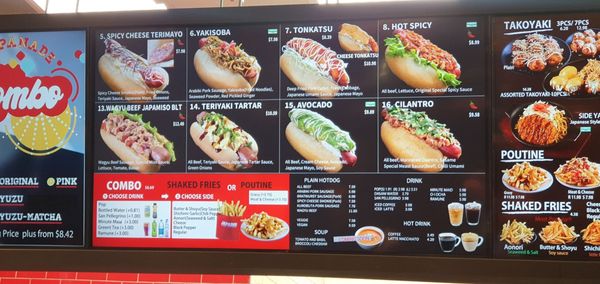 Menu photo 3 Japadog Toronto, ON
