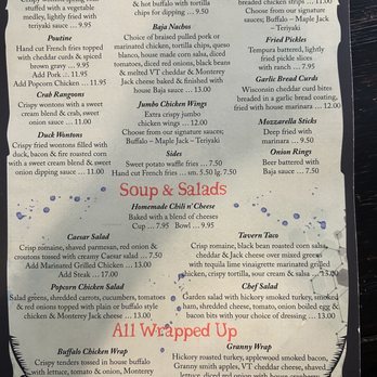 Tavern On the Hill - Menu - American Near Me - Newport, Vermont Tavern On the Hill - Menu - American Near Me - Newport, Vermont