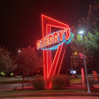 P. Terry's Burger Stand - Signature sign - Fast Food Near Me - Austin, Texas P. Terry's Burger Stand - Signature sign - Fast Food Near Me - Austin, Texas