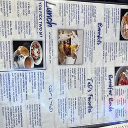 Tad’s Louisiana Cooking - Breakfast Menu