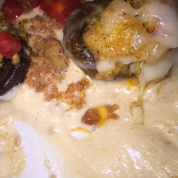 Bon Temps Grill - Seafood stuffed mushrooms - Cajun/Creole Near Me - Lafayette, Louisiana