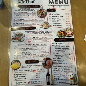 Too Thai Street Eats - Thai Near Me - Carrollton, Texas Too Thai Street Eats - Thai Near Me - Carrollton, Texas