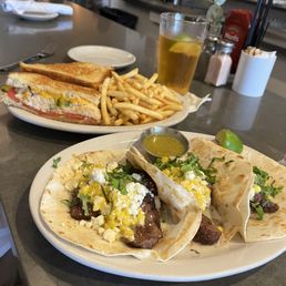 Elote Steak Tacos