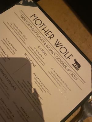 Menu photo 8 Mother Wolf Miami, FL Menu photo 8 Mother Wolf Miami, FL