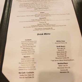 Tap & Vine Stonecrest - Menu - New American Near Me - Charlotte, North Carolina
