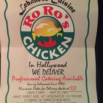 RoRo's Chicken - Mediterranean Near Me - Los Angeles, California RoRo's Chicken - Mediterranean Near Me - Los Angeles, California