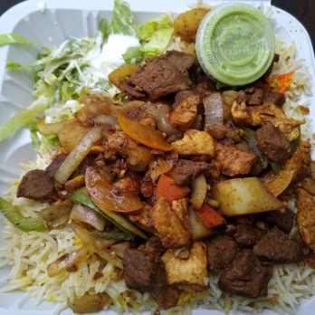 Sabaya Shack - Beef and chicken suquaar mix plate $15.99. - African Near Me - Ottawa, Ontario
