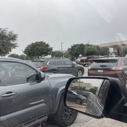 Costco Gas - Long gas lines.