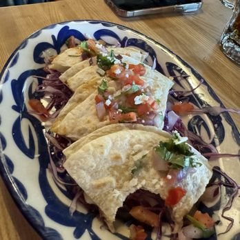 Barrio Queen - Happy Hour Quesadilla (w a bite taken out ) - Mexican Near Me - Glendale, Arizona Barrio Queen - Happy Hour Quesadilla (w a bite taken out ) - Mexican Near Me - Glendale, Arizona