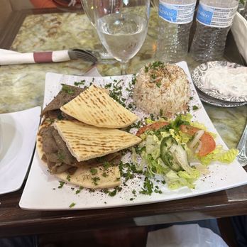 Hala Cafe - 6- Gyro Platter - Mediterranean Near Me - Euless, Texas