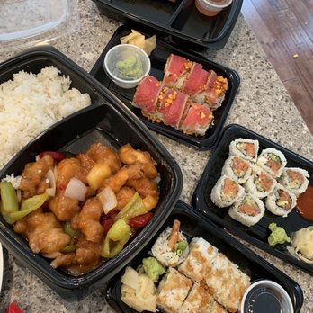 P.F. Chang's - Sushi, sweet sour chicken, veggie House-Made Pork Egg Rolls - 2 Count - Chinese Near Me - Lone Tree, Colorado P.F. Chang's - Sushi, sweet sour chicken, veggie House-Made Pork Egg Rolls - 2 Count - Chinese Near Me - Lone Tree, Colorado