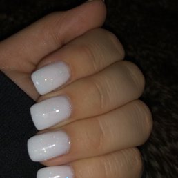 Dip nails with extensions