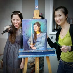 Winged Canvas Art Hub - Costumed Model Life Drawing and Painting!