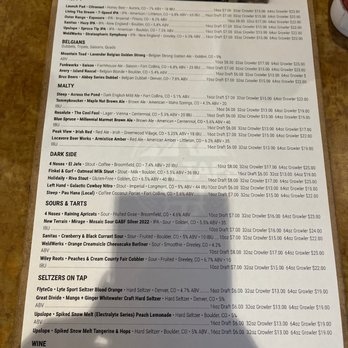 Max Taps - Menu - Beer Bar Near Me - Englewood, Colorado