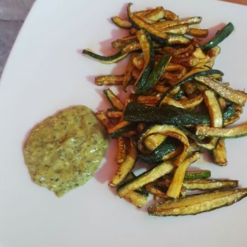 Spillo e Mazzancolle - Zucchini chips with mint and lime mayo - Pizza Near Me - Palermo, Pennsylvania