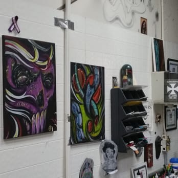 Ink Wizard Tattoos - Amazing canvas art from the wizard also for sale too, make an offer - Tattoo Near Me - Conyers, Georgia