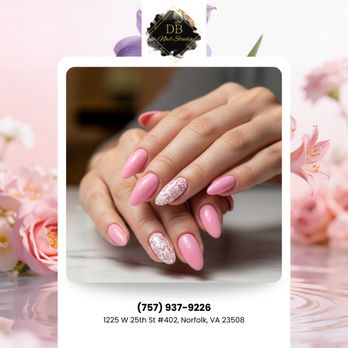 DB Nail Studio - Art begins at your fingertips. A custom set changes more than your look, it shifts your presence.  Book your appointment. - Nail Salons Near Me - Norfolk, Virginia