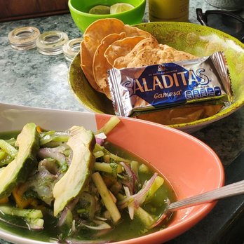 Maria Baja - Aquachile verde - Seafood Near Me - Puerto Vallarta, JAL