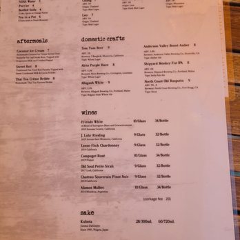 Hanuman Thai Eatery - Menu backside (October 2022) - Thai Near Me - Costa Mesa, California Hanuman Thai Eatery - Menu backside (October 2022) - Thai Near Me - Costa Mesa, California