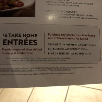 Olive Garden Italian Restaurant - The buy one take one home for $6 is back - Italian Near Me - Pittsburgh, Pennsylvania Olive Garden Italian Restaurant - The buy one take one home for $6 is back - Italian Near Me - Pittsburgh, Pennsylvania