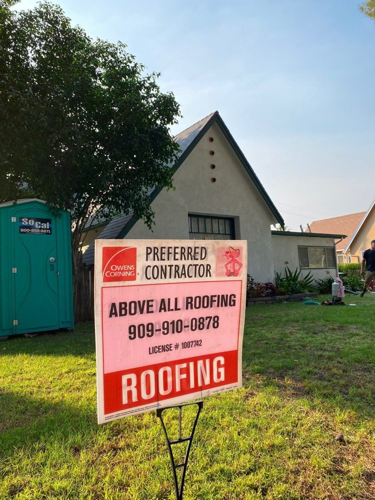 Slide of Above All Roofing