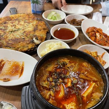 Five Senses - Kimchi Jjigae Soup - Korean Near Me - New York, New York Five Senses - Kimchi Jjigae Soup - Korean Near Me - New York, New York