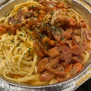 Nguyen's Kitchen - Crawfish Pasta - Vietnamese Near Me - Orange, California