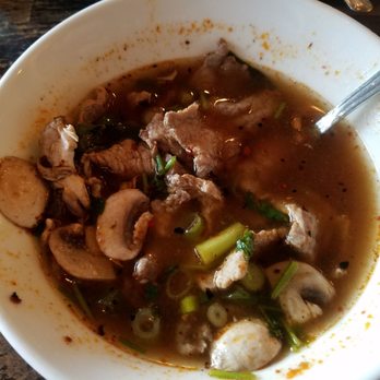 Thai Cottage - Tom Yum soup - Thai Near Me - Pittsburgh, Pennsylvania