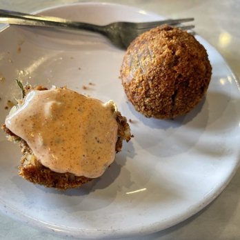 2 Crazy Fellas - Boudin Balls with Remoulade sauce - Cajun/Creole Near Me - Olive Branch, Mississippi