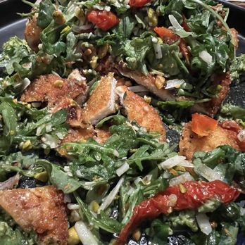 Elbow Room - PISTACHIO ALMOND CHICKEN MILANESE - New American Near Me - Fresno, California