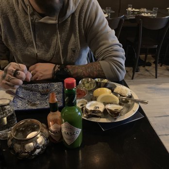 Hunter & Co - Our first round of oysters! - Tapas/Small Plates Near Me - London, Ontario Hunter & Co - Our first round of oysters! - Tapas/Small Plates Near Me - London, Ontario