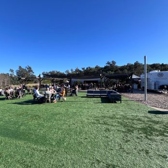 Monserate Winery - Big outside seating area - Wineries Near Me - Fallbrook, California