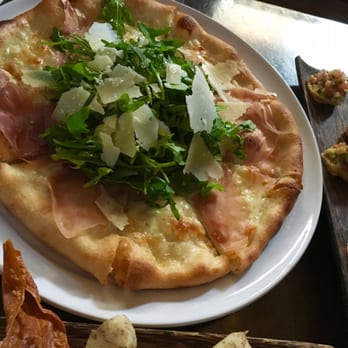 Benchmark Chicago - Prosciutto Pizza with Ahi Tuna Tostada - Sports Bars Near Me - Chicago, Illinois