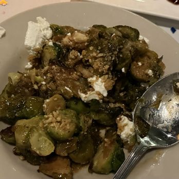 Nick & Sam's - Brussels sprouts with Spiced Butter Apple Cider - Steakhouses Near Me - Dallas, Texas Nick & Sam's - Brussels sprouts with Spiced Butter Apple Cider - Steakhouses Near Me - Dallas, Texas