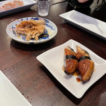 Sushi Shunka - Fried Shrimp Head and Unagi (Eel) - Sushi Bars Near Me - Costa Mesa, California Sushi Shunka - Fried Shrimp Head and Unagi (Eel) - Sushi Bars Near Me - Costa Mesa, California