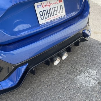 Mike's Muffler - flush fitment and centered perfectly - Auto Repair Near Me - El Monte, California