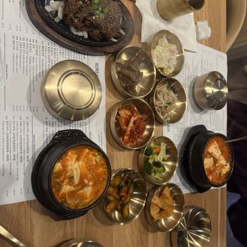 Korean Restaurant - bulgogi and tofu soup - Korean Near Me - Riverside, California