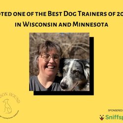 Crimson Hound - Voted by Sniffspot users as one of the Best Dog Trainers of 2023 in Wisconsin & Minnesota.