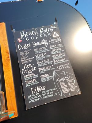 Menu photo 8 Beach Bum Coffee Virginia Beach, VA